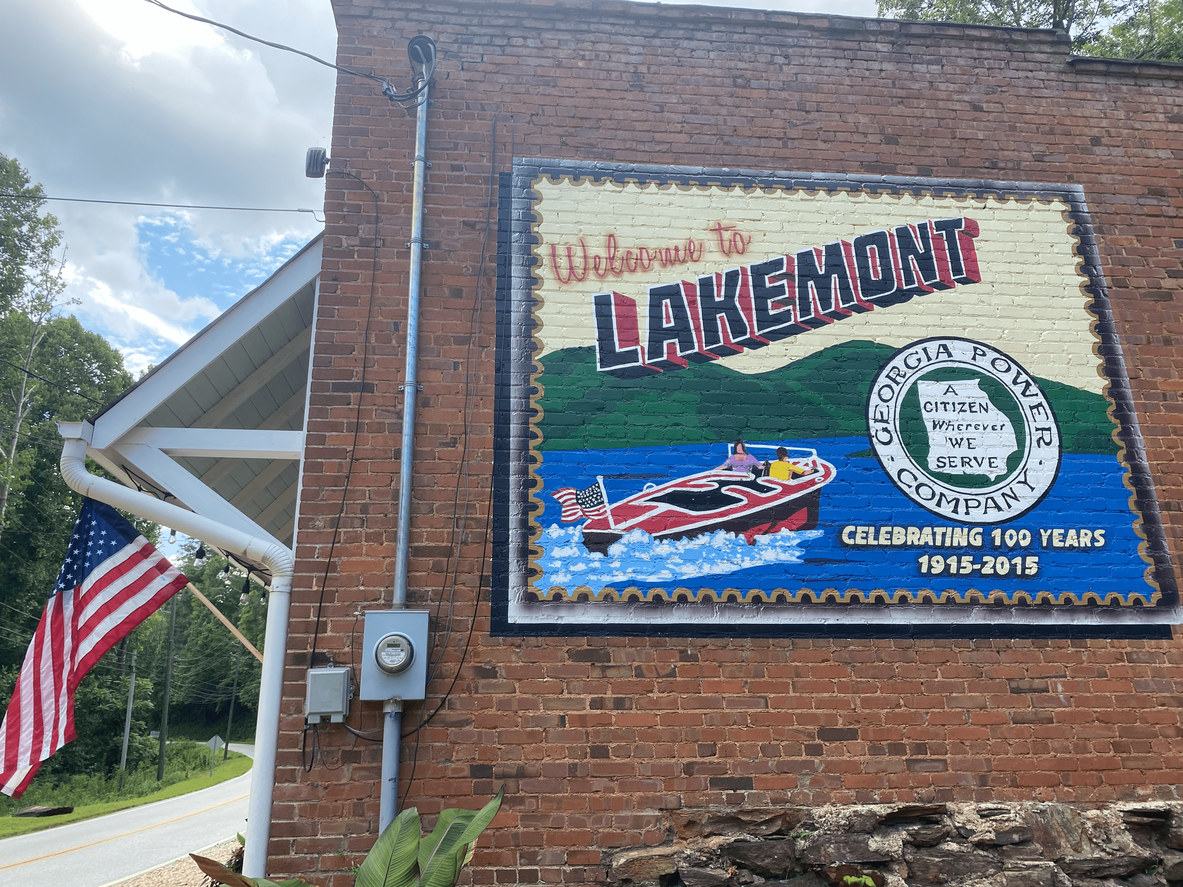 Welcome to Lakemont GA Sign